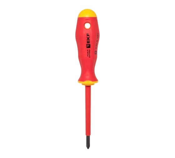 Отвертка EKF Professional PZ-FL1x80 мм, VDE 1000В pz-fl-1-80-pro-in