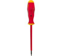 Отвертка EKF Professional SL4x0.8 мм, VDE 1000В sl-4-0.8-pro-in