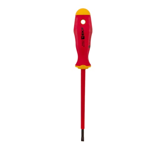 Отвертка EKF Professional SL4x0.8 мм, VDE 1000В sl-4-0.8-pro-in