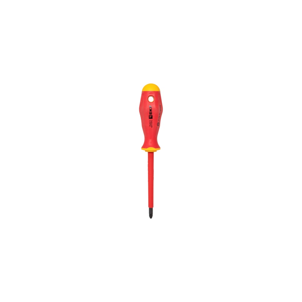 Отвертка EKF Professional PZ-FL2x100 мм, VDE 1000В pz-fl-2-100-pro-in ...