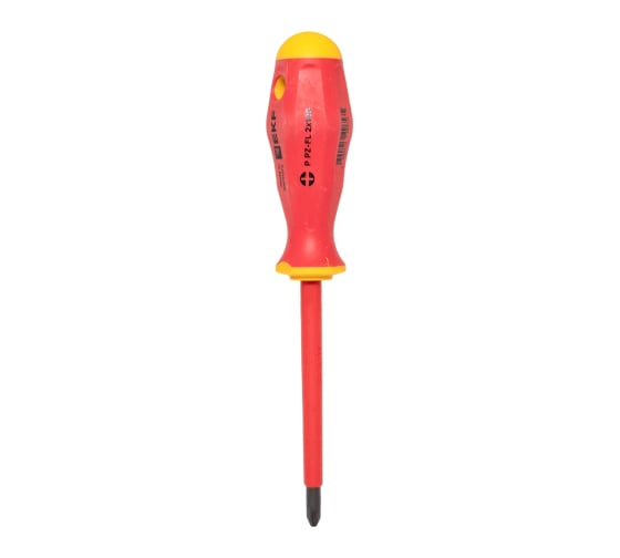 Отвертка EKF Professional PZ-FL2x100 мм, VDE 1000В pz-fl-2-100-pro-in