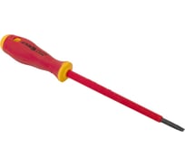 Отвертка EKF Professional SL3.5x0.6 мм, VDE 1000В sl-3.5-0.6-pro-in