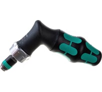 Реверсивная угловая отвертка WERA Kraftform Kompakt Pistol RA с набором бит 1/4 в ручке WE-051030