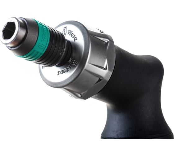 Реверсивная угловая отвертка WERA Kraftform Kompakt Pistol RA с набором бит 1/4 в ручке WE-051030
