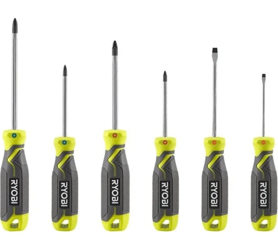 Набор отверток Ryobi RHSDS6PC 5132006045 1