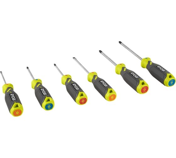 Набор отверток Ryobi RHSDS6PC 5132006045