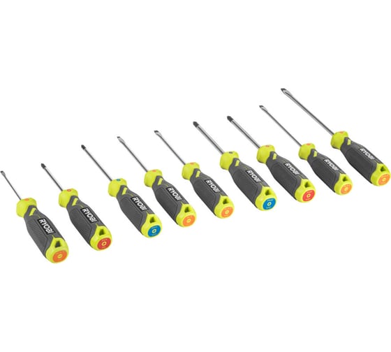 Набор отверток Ryobi RHSDS9PC 5132006047