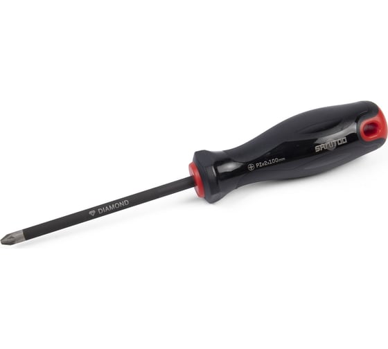 Отвертка Sanitoo PRO Diamond PZ1x100 мм, с алмазным покрытием 3212