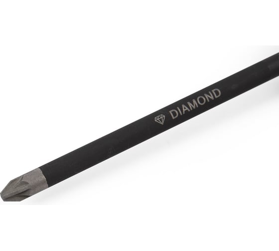Отвертка Sanitoo PRO Diamond PZ2x100 мм, с алмазным покрытием 3213