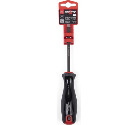 Отвертка Sanitoo PRO Diamond SL6.0x100 мм, с алмазным покрытием 3202