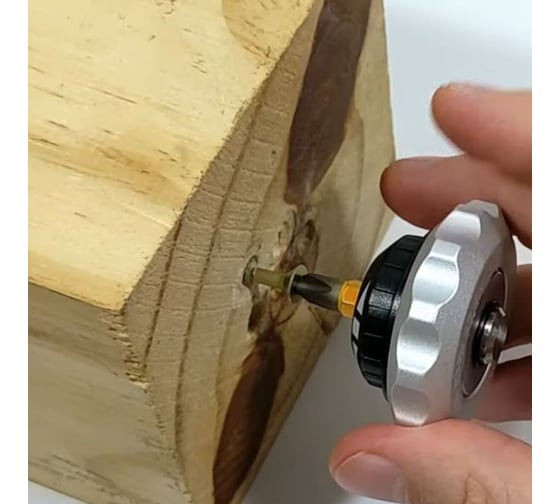 Трещоточный круглый держатель для бит IZELTA 1/4", магнитный, 14000000541 S 4784196346