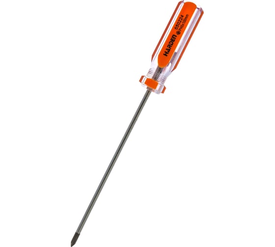 Отвертка HARDEN Халк намагниченная, PH0X100mm, усиленная рукоятка, CRV 550224
