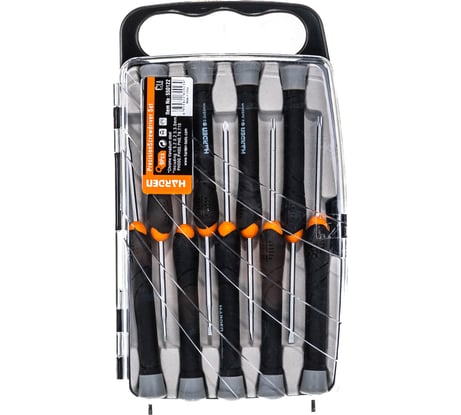 Набор отверток для точных работ HARDEN универсальный, 9 шт., Crv 550122