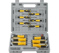 Набор отверток и бит FIT "Старт" CrV, 27 шт., пластиковый кейс 56403