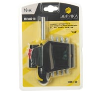 Отвертка-вороток с набором бит и держателем Эврика 1/4 ER-M03-16 988162