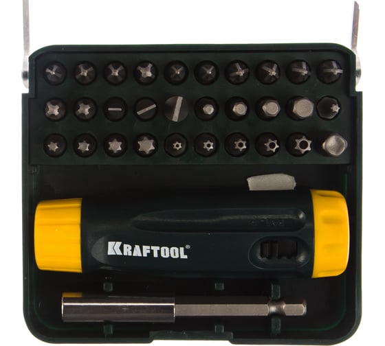 Реверсивная отвертка KRAFTOOL Cr-V 26142-H32