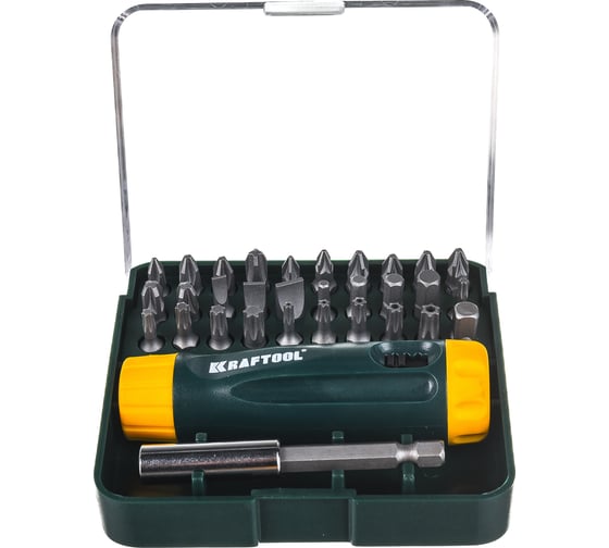 Реверсивная отвертка KRAFTOOL Cr-V 26142-H32