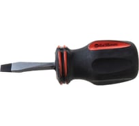 Шлицевая короткая отвертка NIKONA Cr-V, SL6x38 22-721