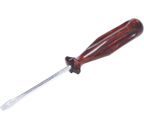 Отвертка КЗСМИ 0,6х4,0 L205 с прямым шлицем ГОСТ 17199-88 Ц15хр.бцв. 61158117