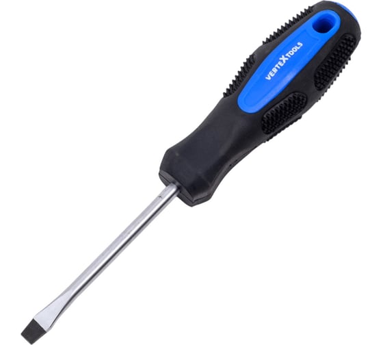 Шлицевая отвертка vertextools 5x75 мм 0051-5-75 1