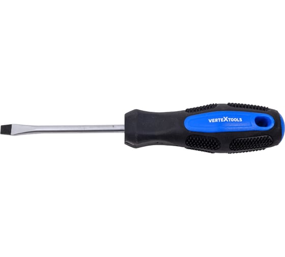 Шлицевая отвертка vertextools 5x75 мм 0051-5-75