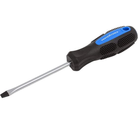 Шлицевая отвертка vertextools 6x100 мм 0051-100