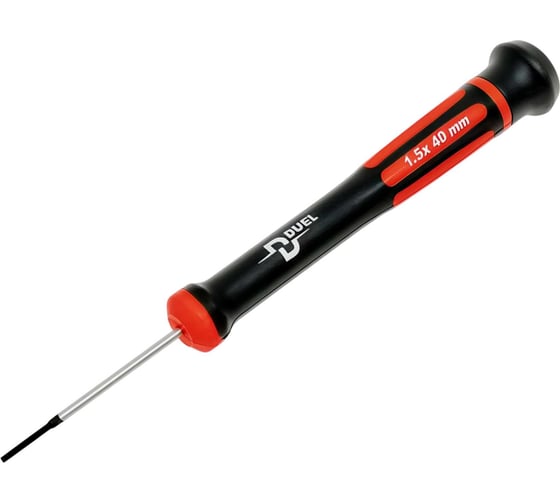 Отвёртка прецизионная DUEL Sl1.5x40 мм DUEL DL01-15-040