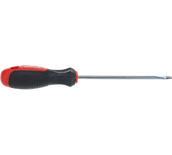 Отвертка HAMMER Flex 601-017 SL-4x100мм шлицевая CRV 400795 1