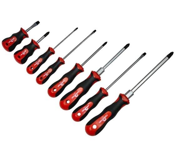 Набор силовых отверток 8 предметов СЕРВИС КЛЮЧ 75808