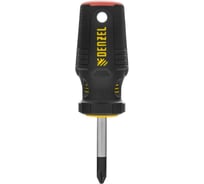 Отвертка Denzel PH2x38 мм, S2, трехкомпонентная рукоятка 121867