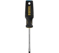 Отвертка Denzel SL6x100 мм, S2, трехкомпонентная рукоятка 121987
