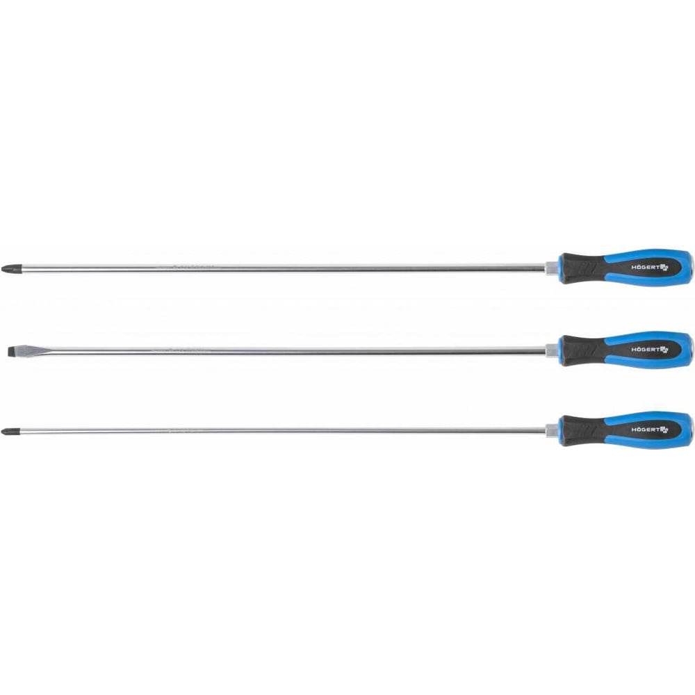 Набор длинных отверток HOEGERT TECHNIK 3 шт HT1S084 - выгодная цена ...
