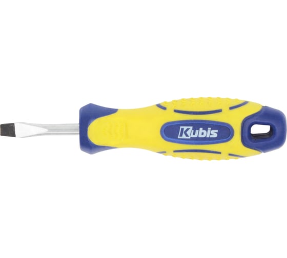 Отвертка шлицевая KUBIS SL6x38 мм CrV 02-08-0603