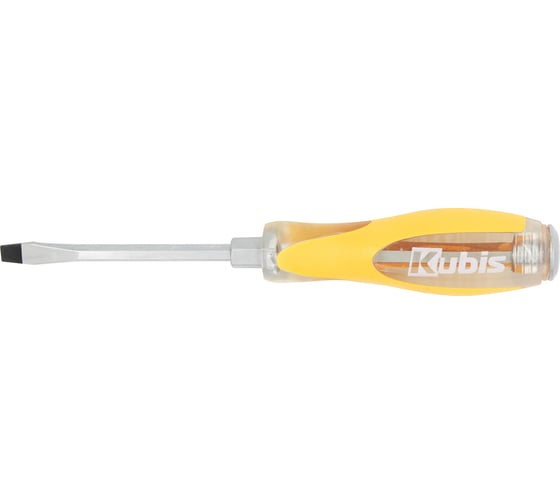 Отвертка ударная шлицевая KUBIS SL6x100 мм CrV 02-08-4610
