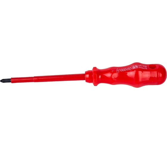 Изолированная отвёртка EКТО PH 2 5x75 мм SD-008-02125