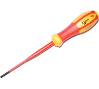 Диэлектрическая отвёртка DUEL Slimline 1000V прямой шлиц Sl3.5x100 мм, DE01S-035-100