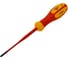 Диэлектрическая отвёртка DUEL Slimline 1000V прямой шлиц Sl5.5x125 мм, DE01S-055-125 1
