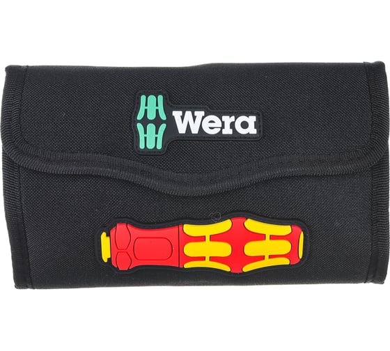 Набор ручка держатель со сменными отвертками WERA Kraftform Kompakt Turbo i 1 VDE WE-057484