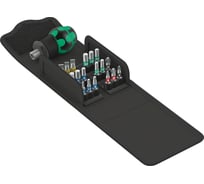 Набор бит с короткой антистатической отверткой WERA Kraftform Kompakt Stubby 1, 19 пр. WE-057471