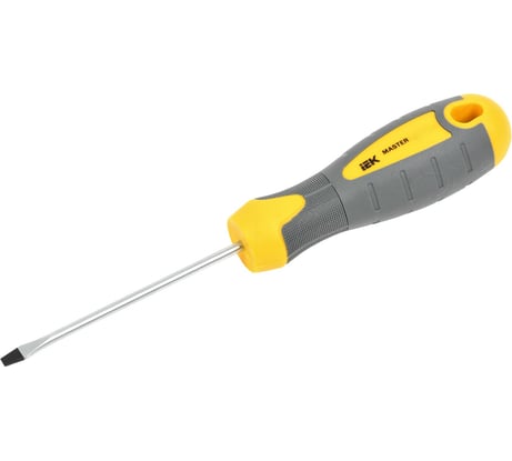 Шлицевая отвертка IEK MASTER 6х38мм TSC-1SL-638
