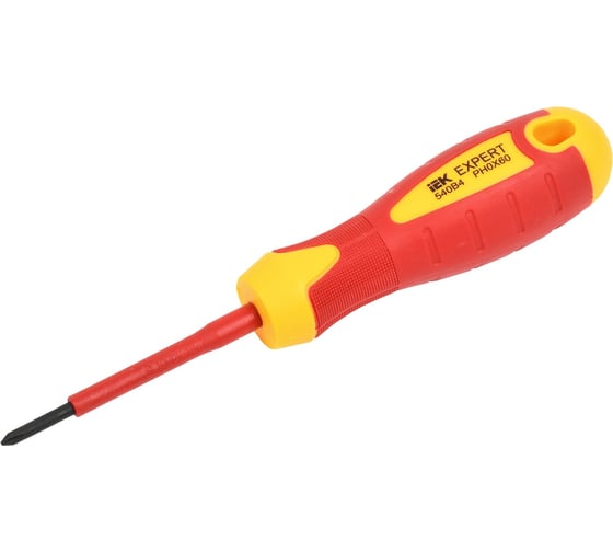 Крестовая отвертка IEK EXPERT Ph0х60мм 1000В  TSC-2PH-060 1