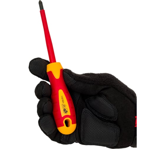 Крестовая отвертка IEK EXPERT Pz2х100мм 1000В  TSC-2PZ-2100