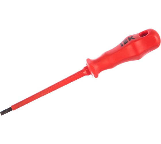 Шлицевая отвертка IEK PROFI 5,5х125мм 1000В TSC-3SL-5125