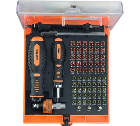 Набор отверток Perfeo Frank с битами насадками 73 в 1 30013238