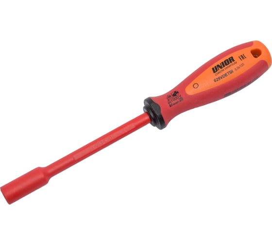 Торцевая отвертка Unior изолированная VDE 1000V, 8мм 3838909164670