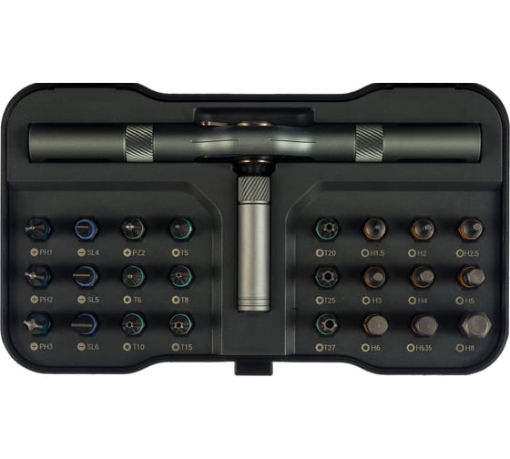 Отвертка с набором бит насадок AtuMan Duka RS-1 24 в 1 30014585