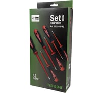 Набор отвёрток HAUPA Slim VDE РZ, SL, двухкомпонентные 102999/PZ