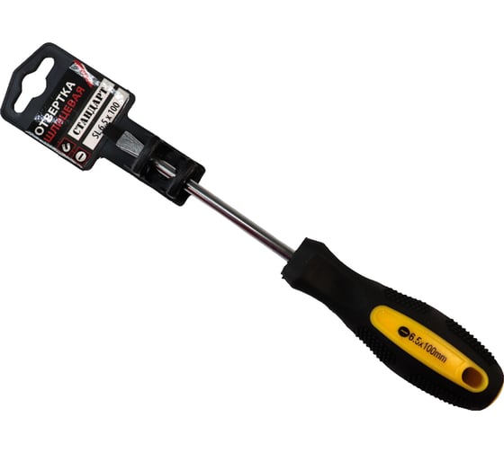 Отвертка шлицевая TOOLAS Эконом SL 6,5x100 00013101
