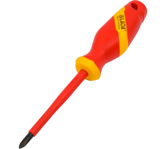 Отвертка диэлектрическая LAOA PH2*100 LA621010