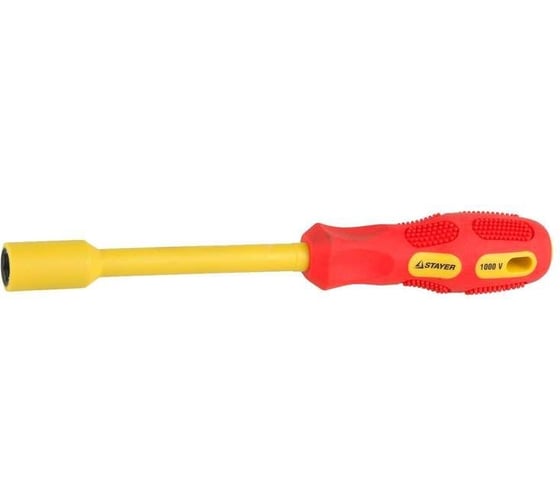 Диэлектрическая отвертка STAYER MAX-GRIP Insulated Cr-V, HEX10x125 мм 25829-10-125 G 1